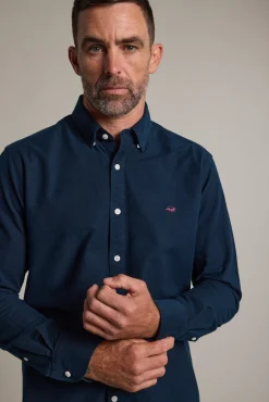 Barkers Classic Fit Shirts|Classic Fit Shirts^Maynard Oxford Shirt BLUE