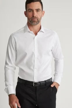 Barkers Tailored Fit Shirts|Tailored Fit Shirts^Mexted Texture Shirt - Tailored Fit