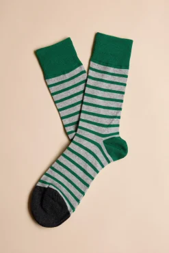 Barkers Socks|Socks^Mojave Stripe Sock GREEN