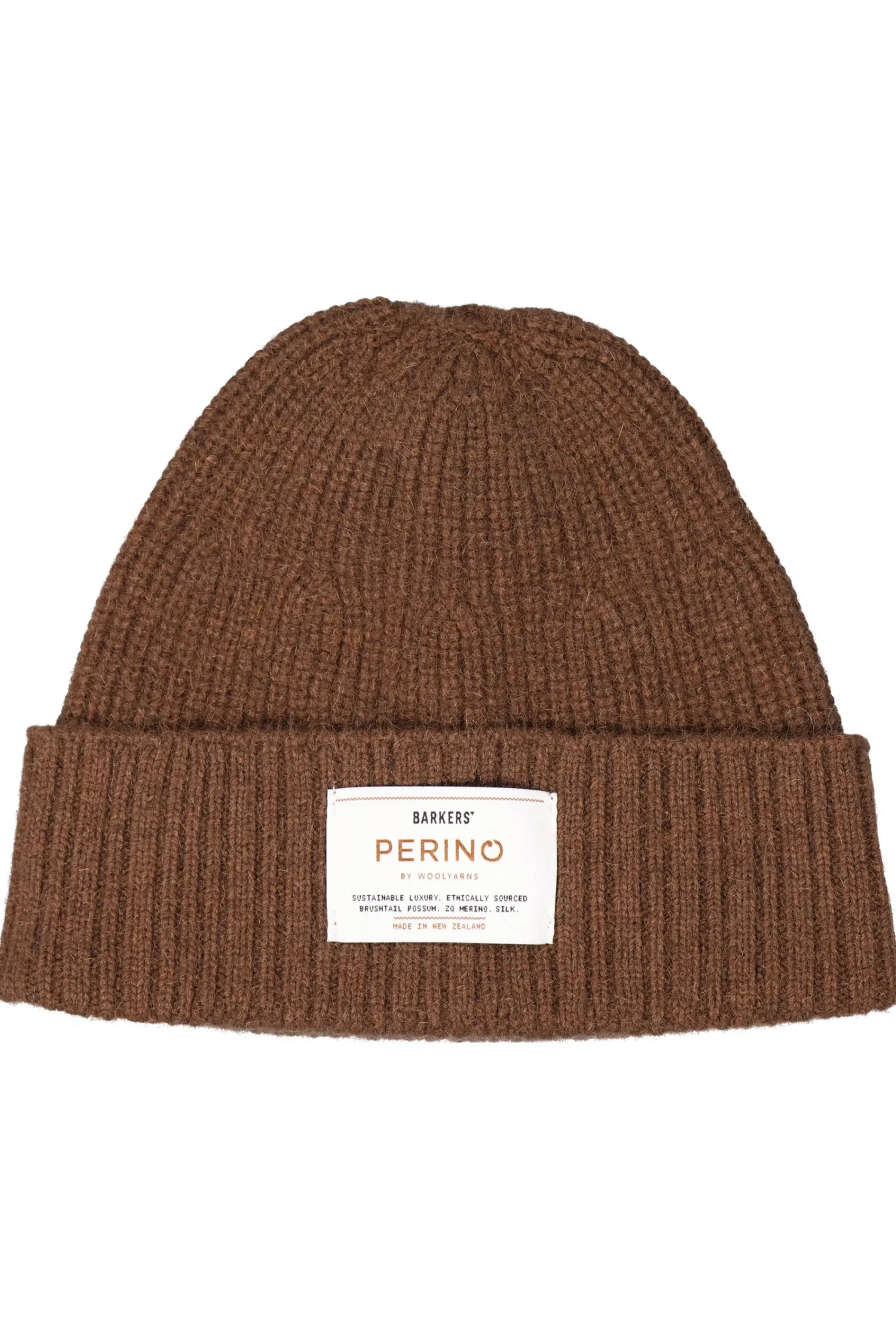 Barkers Nz Made Perino|Hats & Beanies^Mount Cook Perino Beanie HUSK