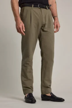 Barkers Tapered & Slim Fit Pants|Casual Pants^Newman Linen Pants KHAKI