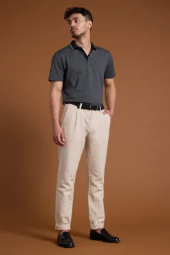 Barkers Tapered & Slim Fit Pants|Dress Pants^Newman Linen Pants SAND
