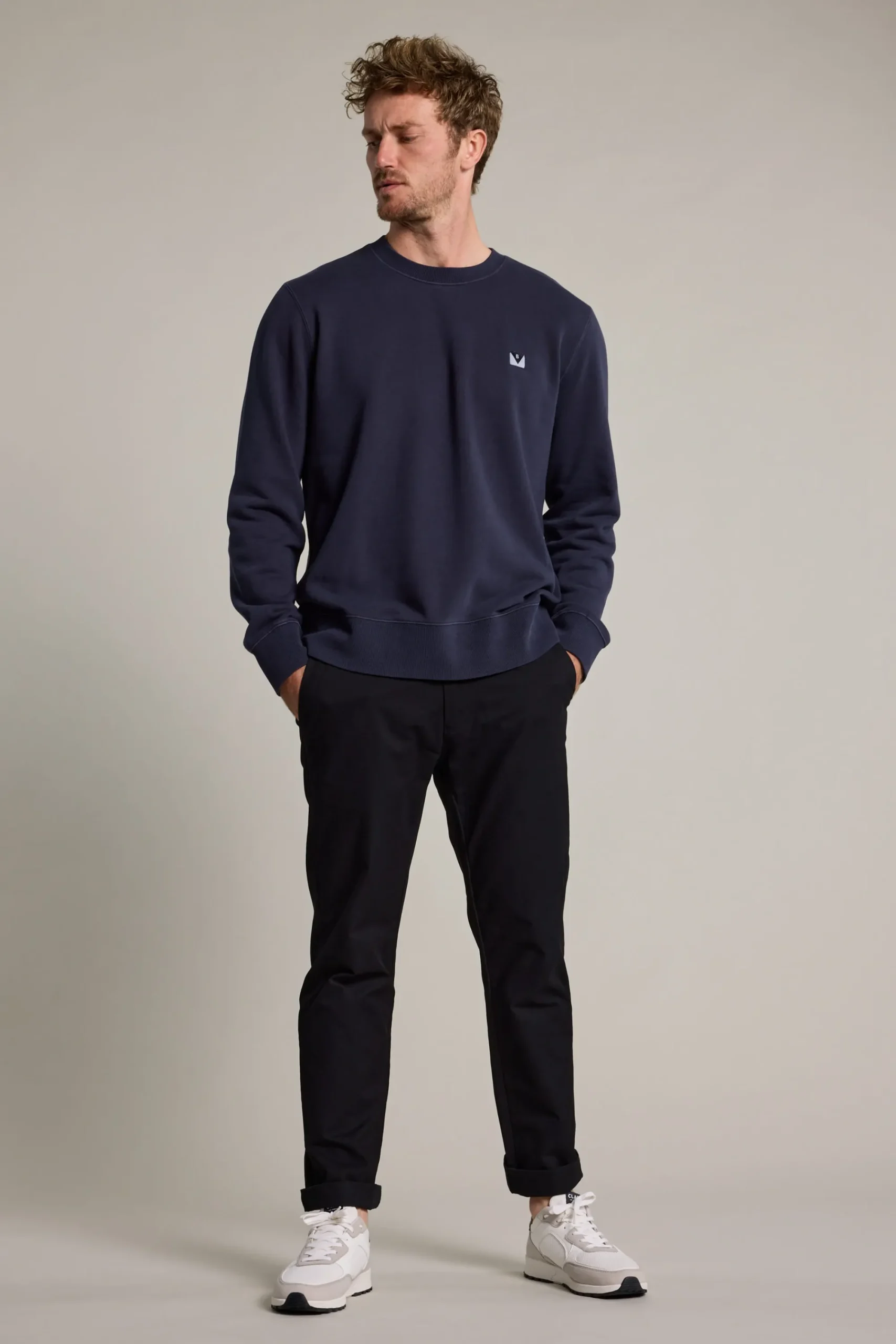 Barkers Sweatshirts & Hoodies^Newton Washed Crew INK