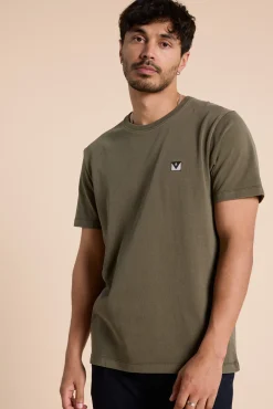 Barkers Essential Tees^Newton Washed Tee WASHED KHAKI