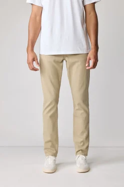 Barkers Tapered Fit Jeans|Slim Fit Jeans^Nomad Taper Coloured Jeans TAUPE
