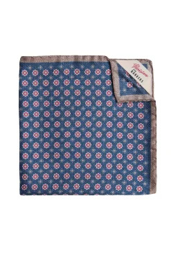 Barkers Pocket Squares|Suiting Accessories^Northpoint Geo Pocket Square