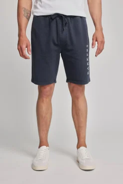 Barkers Shorts|Barkers Track Pants^Organic Classic Print Track Short DARK BLUE