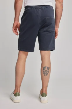 Barkers Shorts|Barkers Track Pants^Organic Classic Print Track Short DARK BLUE