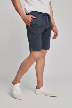 Barkers Shorts|Barkers Track Pants^Organic Classic Print Track Short DARK BLUE