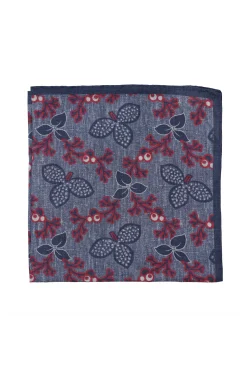 Barkers Suiting Accessories|Pocket Squares^Parisian Floral Linen Pocket Square