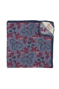 Barkers Suiting Accessories|Pocket Squares^Parisian Floral Linen Pocket Square