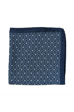 Barkers Suiting Accessories|Pocket Squares^Parisian Geo Silk Pocket Square