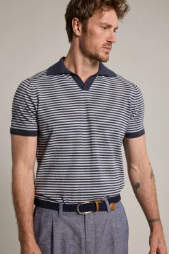 Barkers Polos|Polo Shirts^Parkway Cotton Stripe Polo