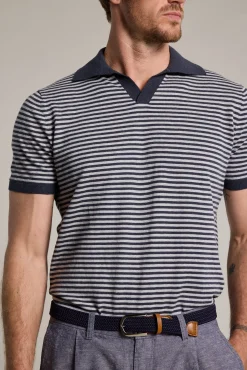 Barkers Polos|Polo Shirts^Parkway Cotton Stripe Polo