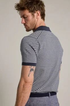 Barkers Polos|Polo Shirts^Parkway Cotton Stripe Polo