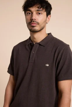 Barkers Polos|Polo Shirts^Regent Pique Polo BROWN MARL