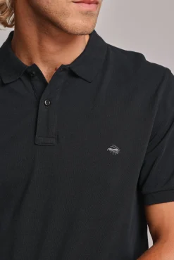 Barkers Polos|Polo Shirts^Regent Pique Polo Shirt BLACK