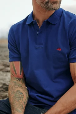 Barkers Polos|Polo Shirts^Regent Pique Polo Shirt COBALT