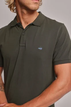 Barkers Polos|Polo Shirts^Regent Pique Polo Shirt DARK KHAKI