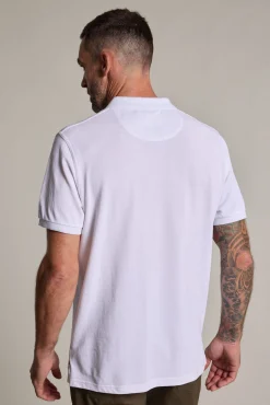 Barkers Polos|Polo Shirts^Regent Pique Polo Shirt WHITE