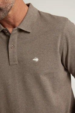 Barkers Polos|Polo Shirts^Regent Pique Polo Shirt WOOD MARL