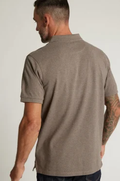 Barkers Polos|Polo Shirts^Regent Pique Polo Shirt WOOD MARL