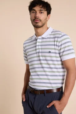 Barkers Polos|Polo Shirts^Regent Pique Stripe Polo