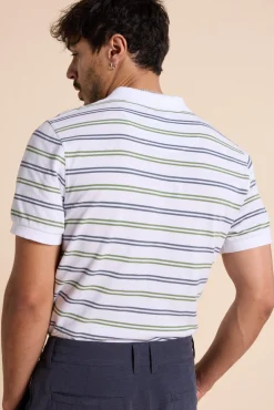 Barkers Polos|Polo Shirts^Regent Pique Stripe Polo