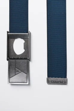 Barkers Belts^Rothwell Canvas Webbing Belt NAVY