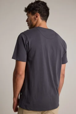 Barkers Graphic & Stripes^Standard Issue Print Tee CHARCOAL