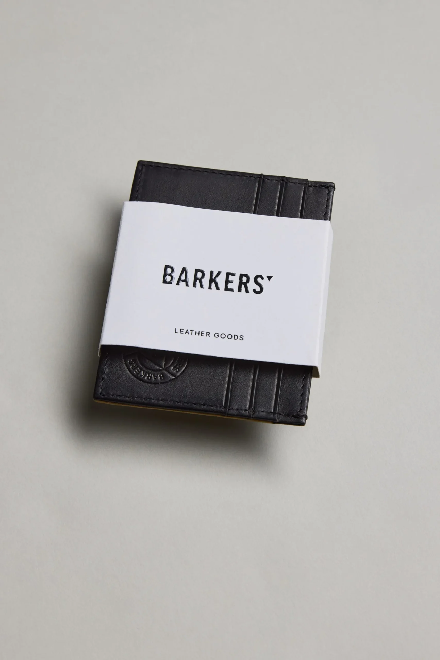 Barkers Leather Goods|Wallets^Taylor Leather Card Wallet BLACK