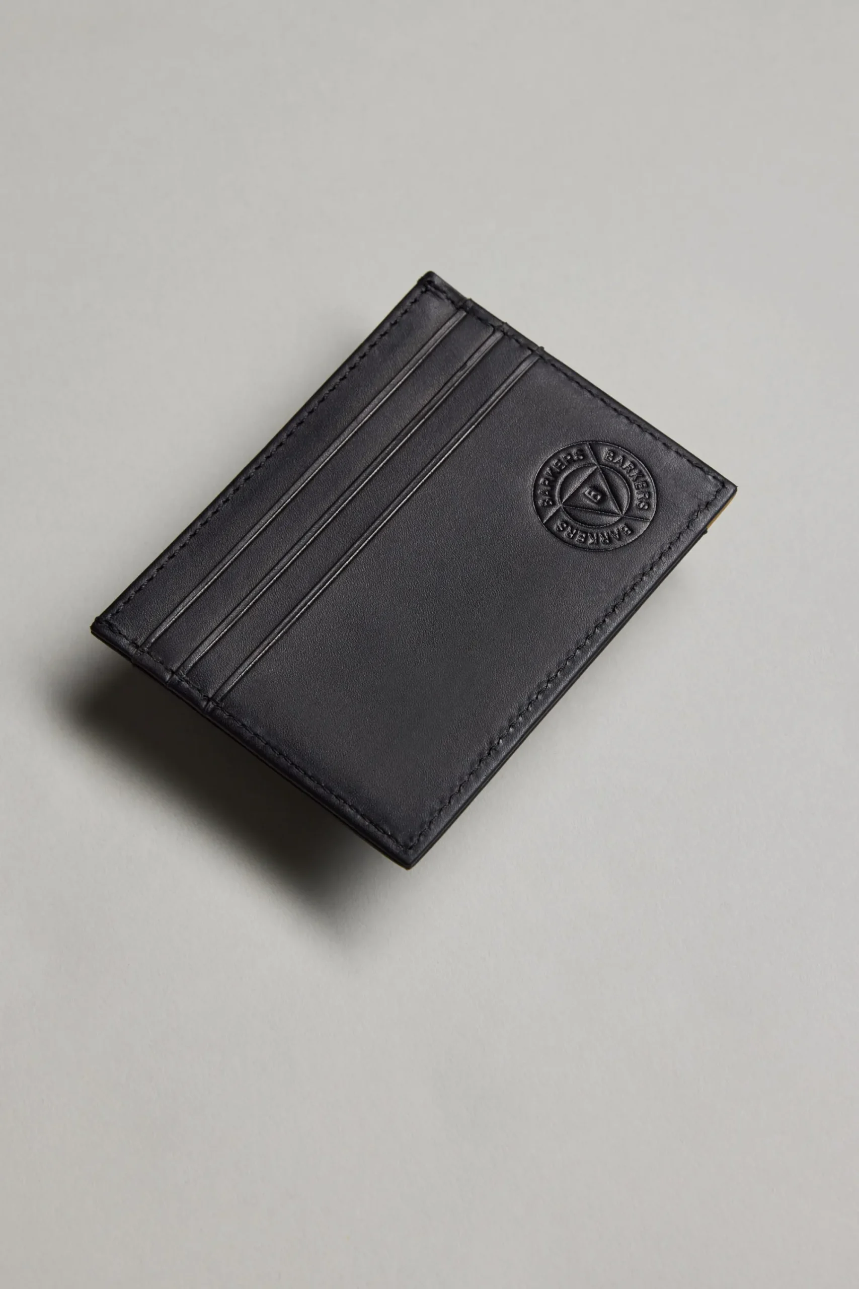 Barkers Leather Goods|Wallets^Taylor Leather Card Wallet BLACK