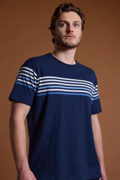 Barkers Graphic & Stripes^Tayside Stripe Tee