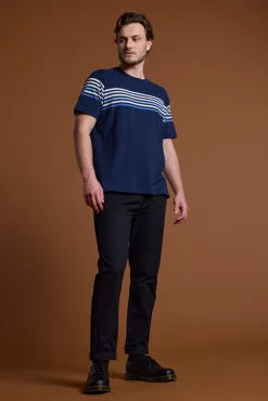 Barkers Graphic & Stripes^Tayside Stripe Tee