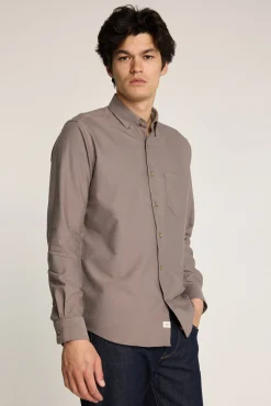 Barkers Classic Fit Shirts|Classic Fit Shirts^Thatcher Oxford Shirt BROWN