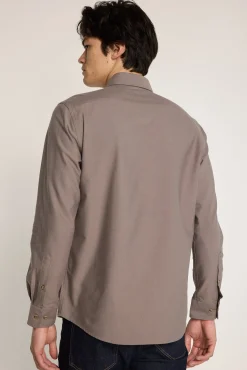 Barkers Classic Fit Shirts|Classic Fit Shirts^Thatcher Oxford Shirt BROWN