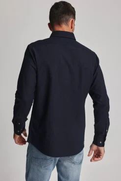 Barkers Tailored Fit Shirts|Tailored Fit Shirts^Thatcher Oxford Shirt DARK NAVY