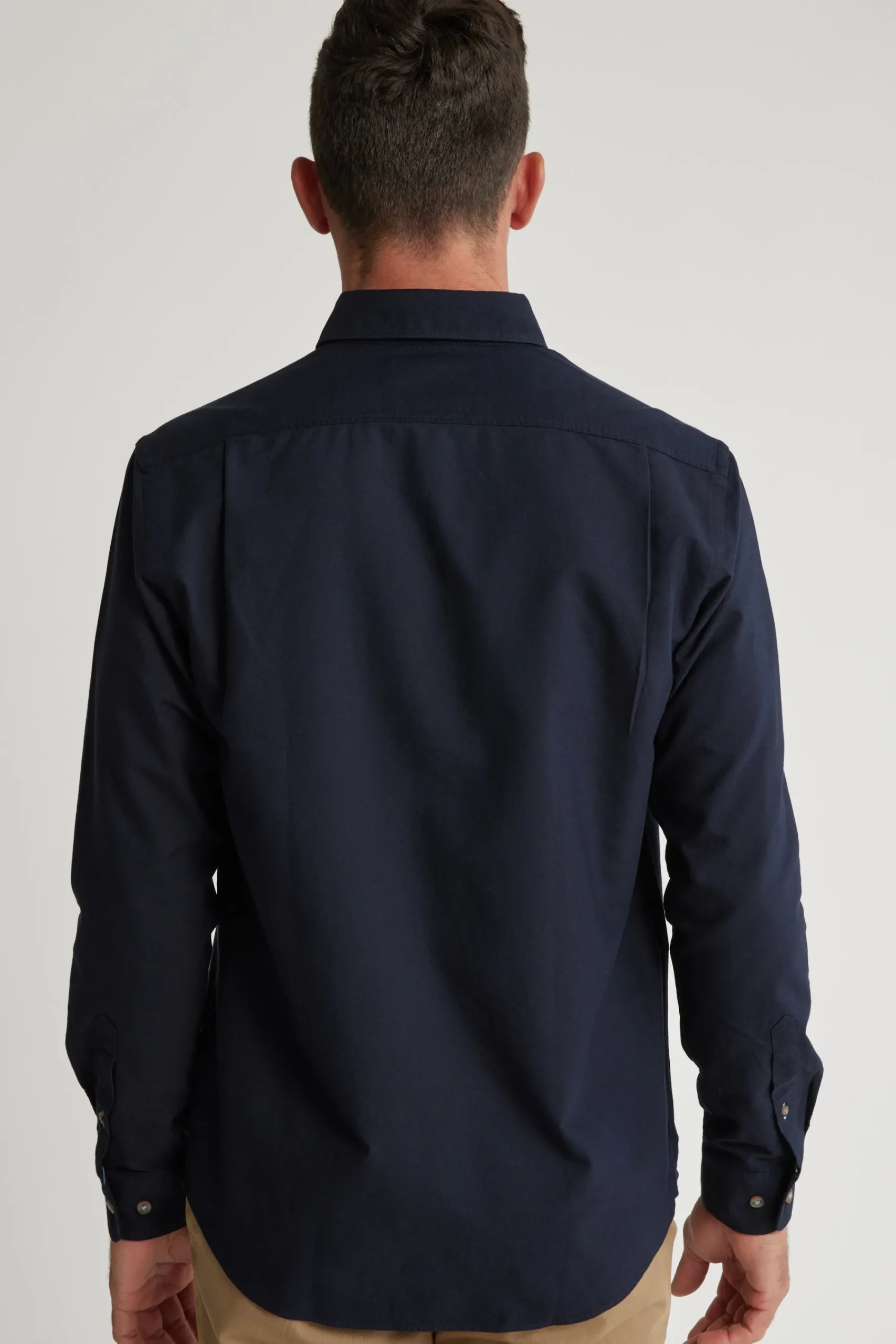 Barkers Classic Fit Shirts|Classic Fit Shirts^Thatcher Oxford Shirt Classic Fit DARK NAVY