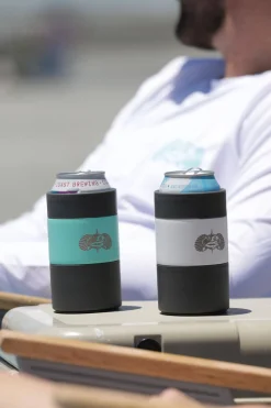 Barkers Drink Bottles & Flasks^Toadfish Non-Tipping Can Cooler TEAL