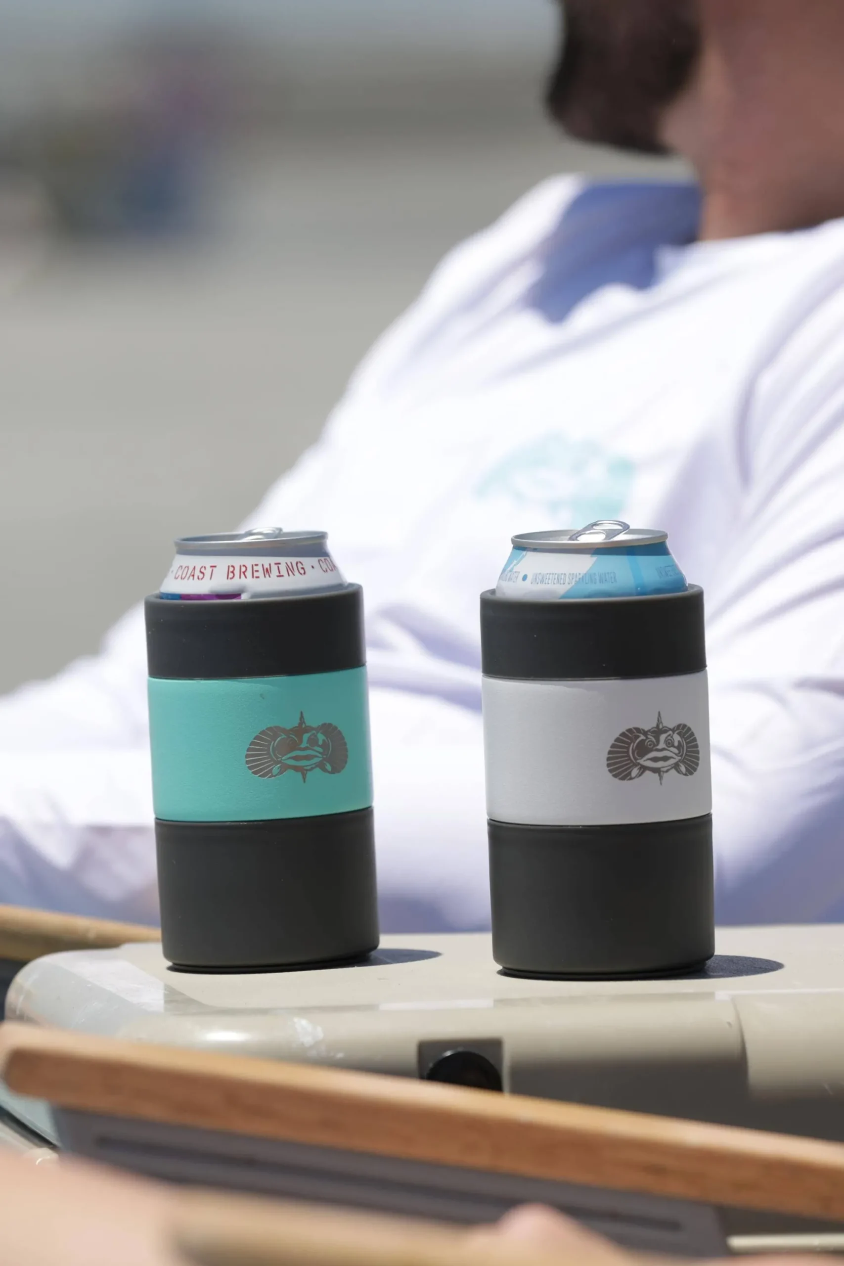 Barkers Drink Bottles & Flasks^Toadfish Non-Tipping Can Cooler TEAL