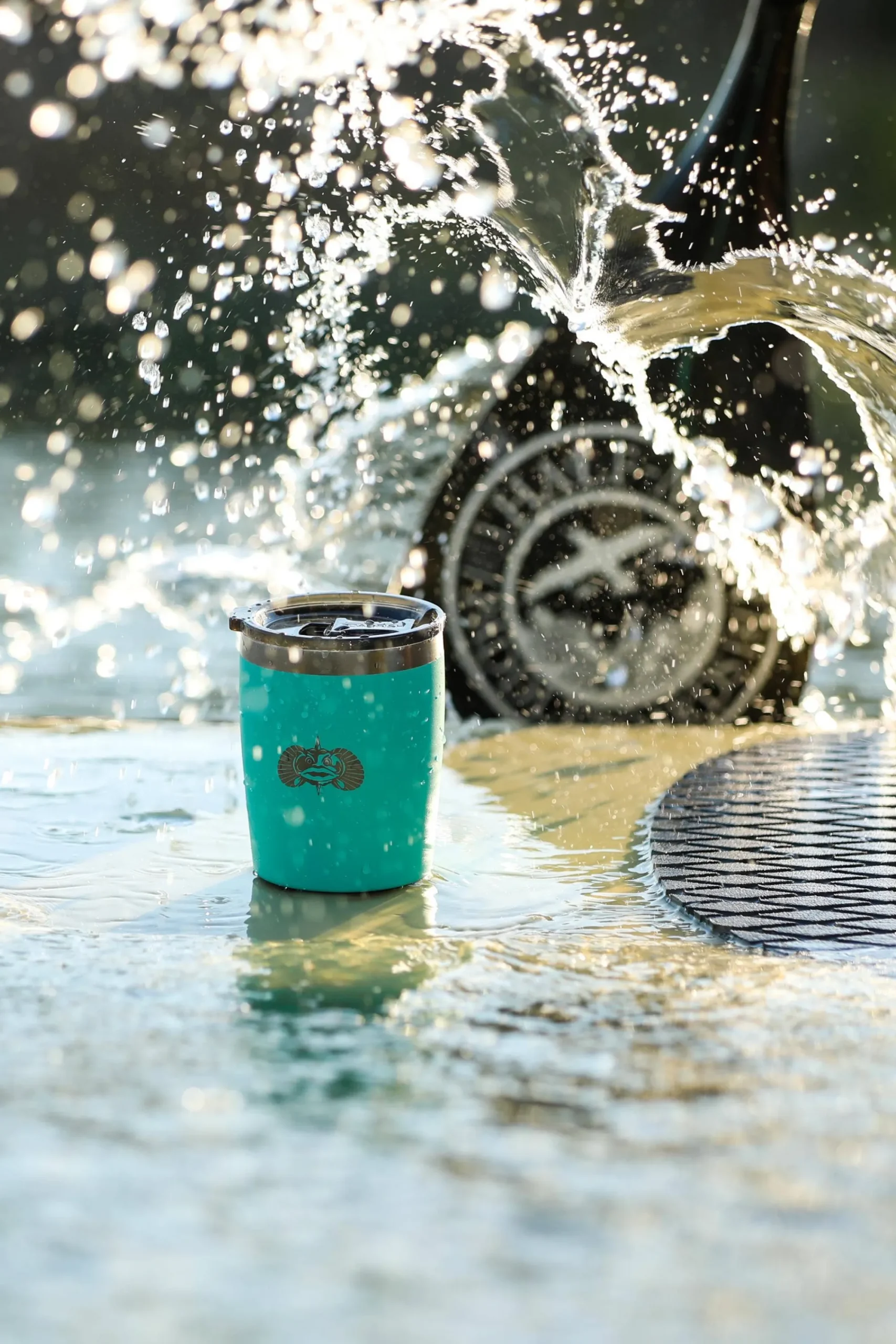 Barkers Drink Bottles & Flasks^Toadfish Rock Tumbler GRAPHITE