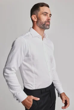 Barkers Eco Easy Care Shirts|Tailored Fit Shirts^Tribeca French Cuff Shirt