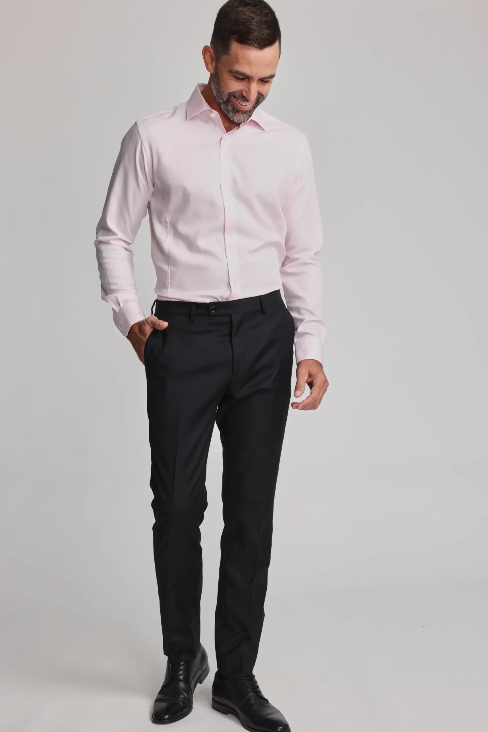 Barkers Eco Easy Care Shirts|Tailored Fit Shirts^Tribeca Regular Cuff Shirt PINK