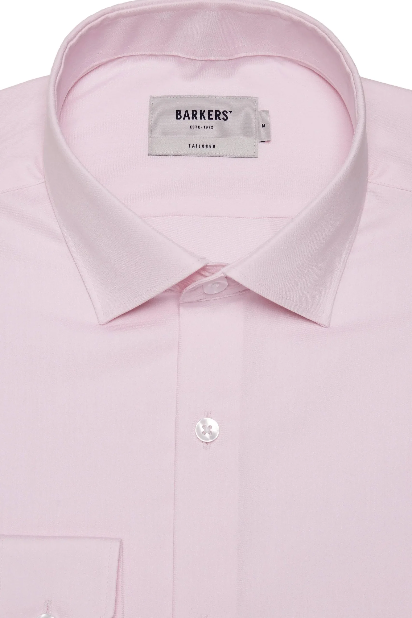 Barkers Eco Easy Care Shirts|Tailored Fit Shirts^Tribeca Regular Cuff Shirt PINK
