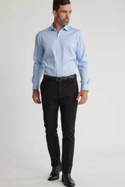 Barkers Classic Fit Shirts|Classic Fit Shirts^Tribeca Regular Cuff Shirt Classic Fit LIGHT BLUE