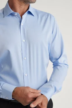 Barkers Classic Fit Shirts|Classic Fit Shirts^Tribeca Regular Cuff Shirt Classic Fit LIGHT BLUE