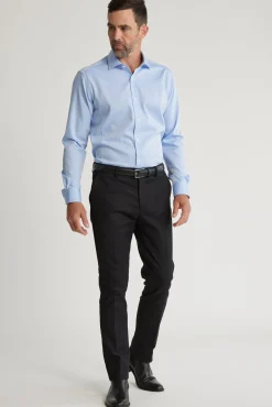 Barkers Classic Fit Shirts|Classic Fit Shirts^Tribeca Regular Cuff Shirt Classic Fit LIGHT BLUE