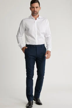 Barkers Classic Fit Shirts|Classic Fit Shirts^Tribeca Regular Cuff Shirt Classic Fit WHITE
