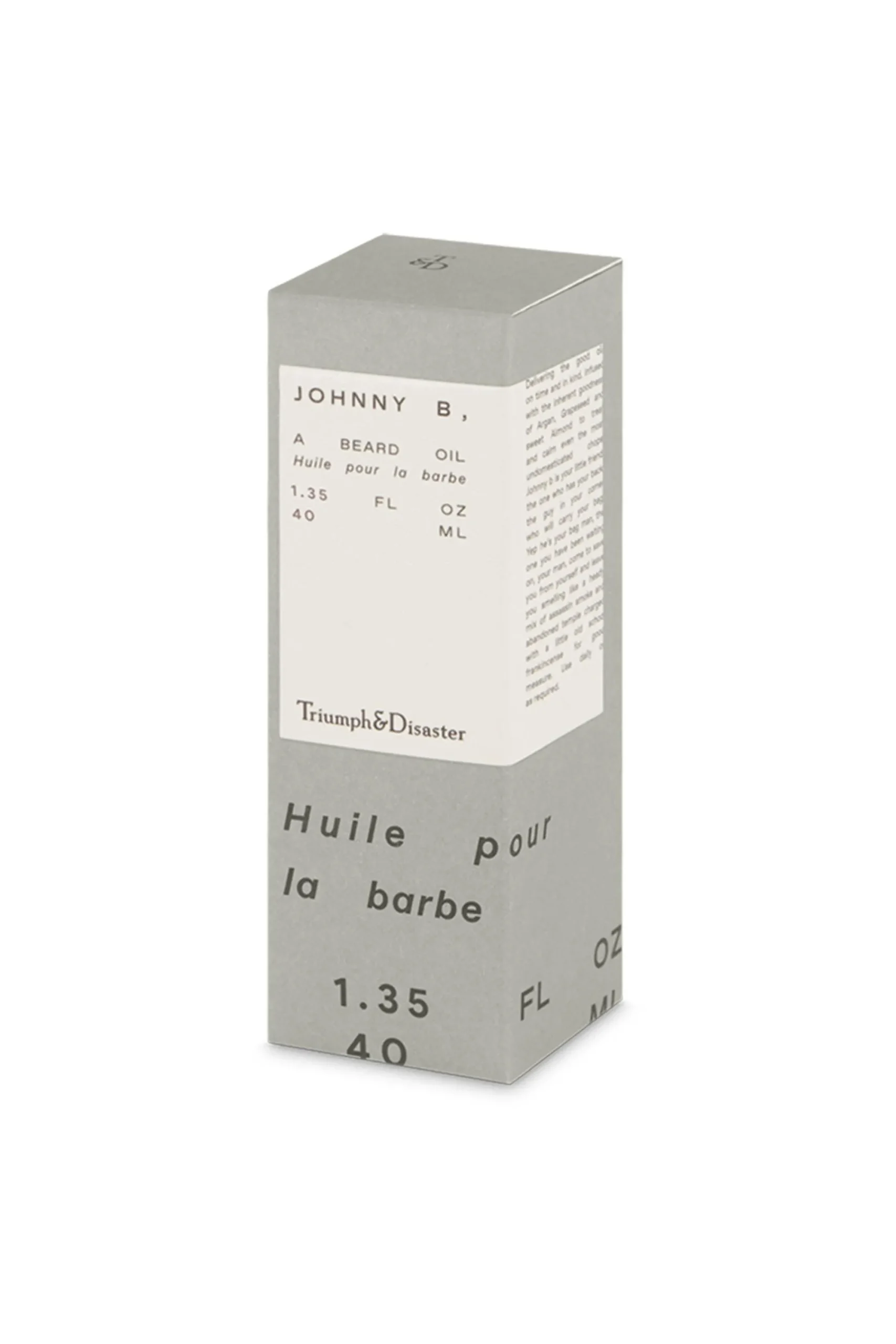 Barkers Grooming^Triumph & Disaster Johnny B Beard Oil