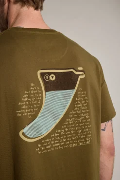 Barkers Graphic & Stripes^Uncharted Fin Print Tee